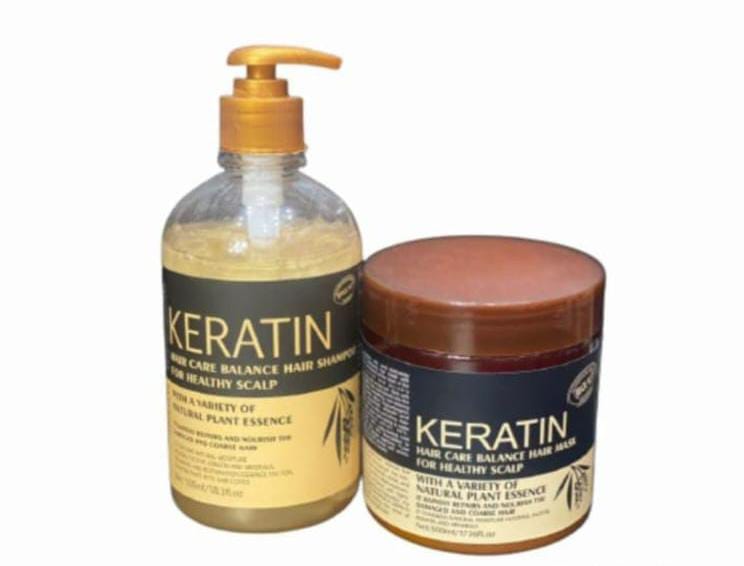 Keratin Hair Care Balance Hair Shampoo & Mask for Hair Treatment – (500ml)