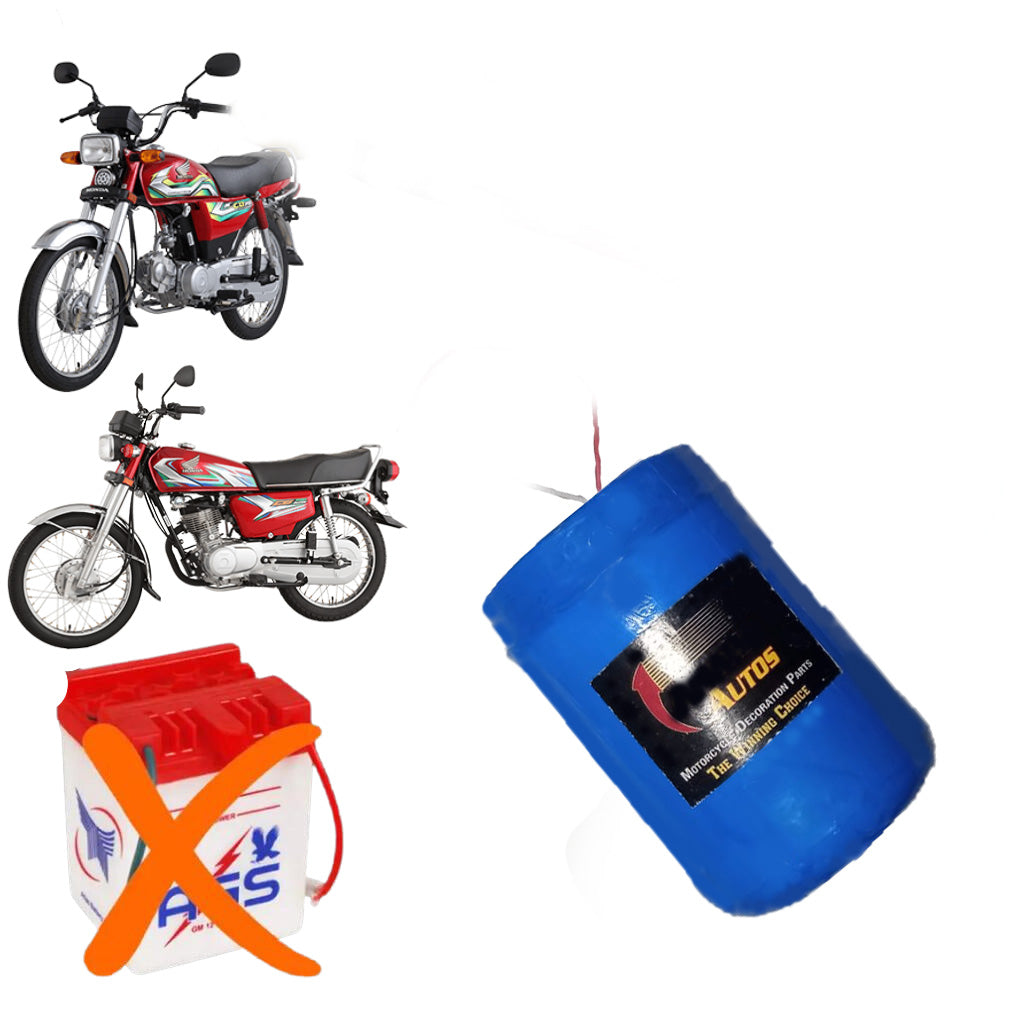 Motorcycle Battery | Capacitor for Bikes - Alternative Capacitor to Bike Battery (Small Size)