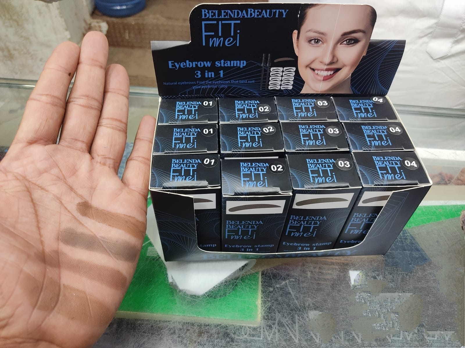 Hairline Powder Stick Shading Powder Filling Hairline Brows Long Lasting Waterproof And Durable
